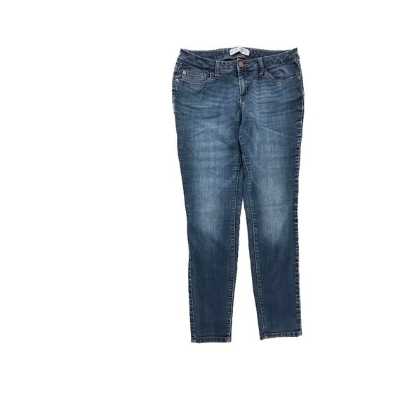 No Boundaries Skinny Women's size 13 Dark Wash Blue Denim Jeans - Picture 1 of 4